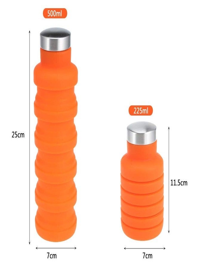 Rexmon Silicone Water Bottle, 500ml, 1 Piece, Multicolour - Image 2